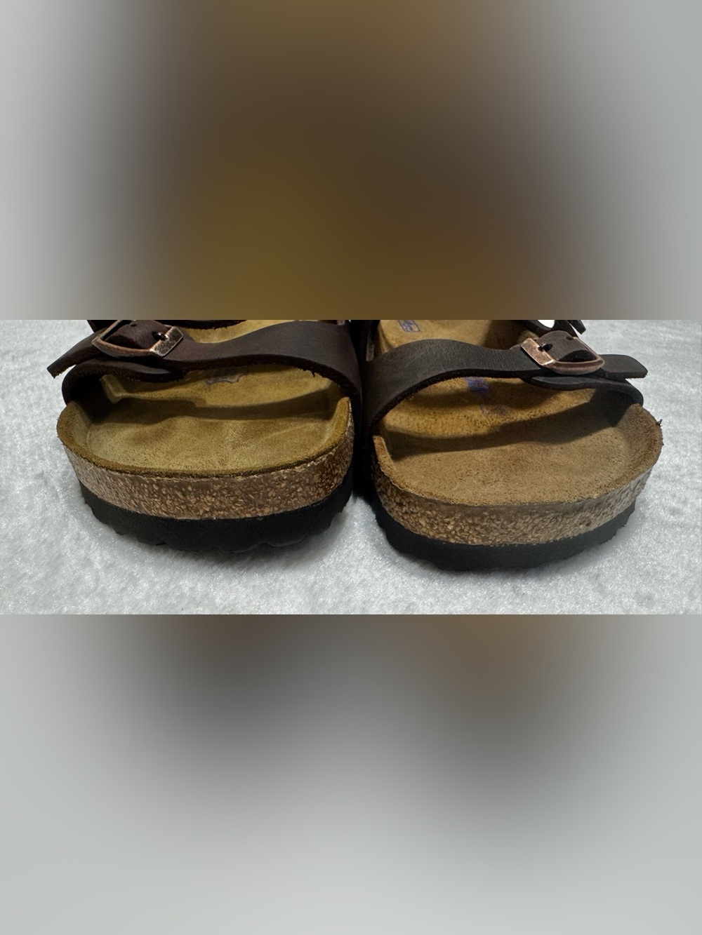Birkenstock Florida Soft Footbed Sandals Habana Oiled Leather 38 - Picture 12 of 13